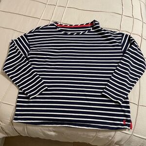 Joules Women's Long Sleeve Pullover Cotton Shirt, EUC, Medium
